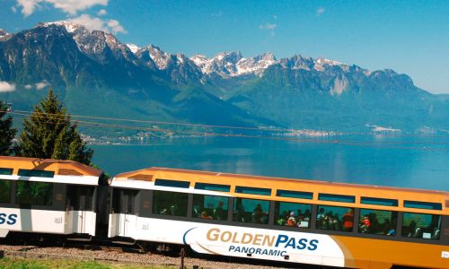 Golden Pass Panoramic Strecke Montreux - Zweisimmen