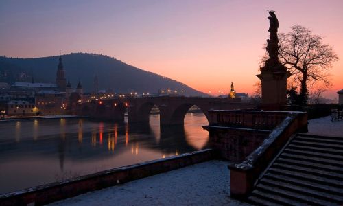 Heidelberg - Winterabend