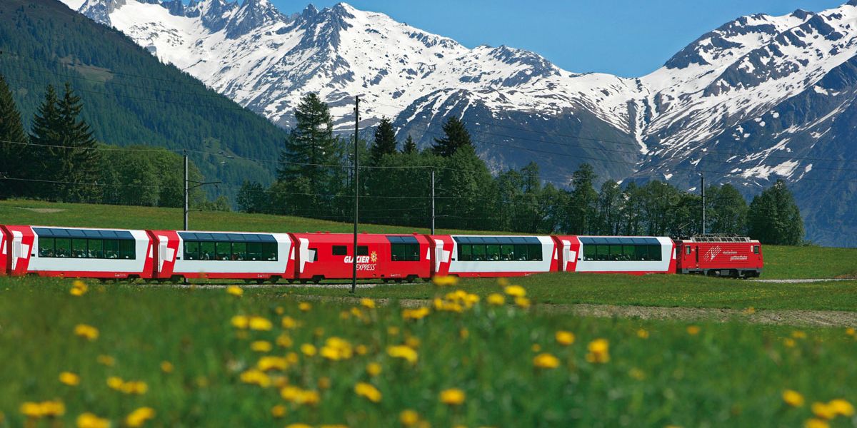 Glacier– und Bernina-Express