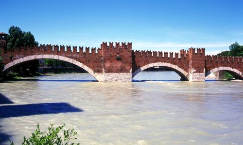 Brücke am Castelvecchio in Verona