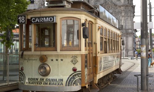 Strassenbahn in Porto