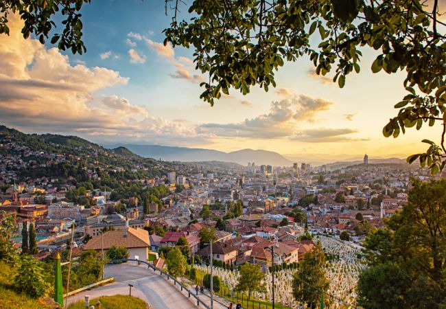 Sarajevo, Hauptstadt von Bosnien-Herzegowina