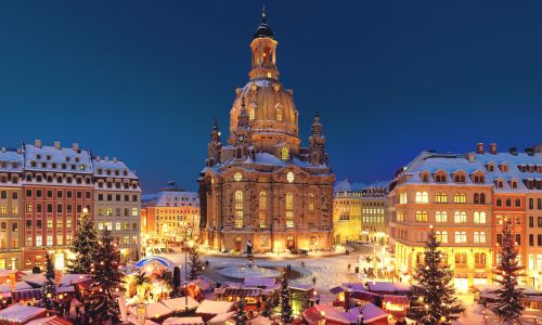 Dresden - Neumarkt zur Weihnachtszeit 
