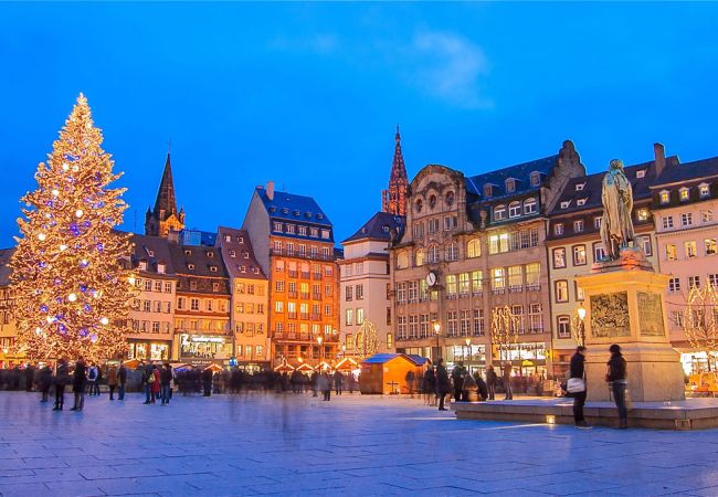 Weihnachtsmarkt in Straßburg / Elsass