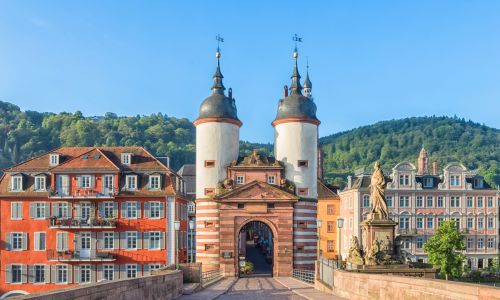 Altes Brückentor in Heidelberg