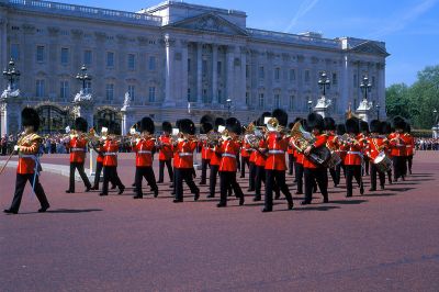 Garde vor dem Buckinghampalast