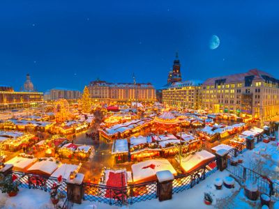 Dresden Striezelmarkt und Weihnachtsglanz