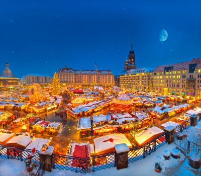 Dresden Striezelmarkt und Weihnachtsglanz