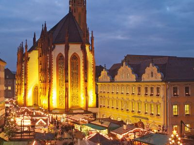 Advents-Shopping im Wertheim Village & Weihnachtsmarkt Würzburg