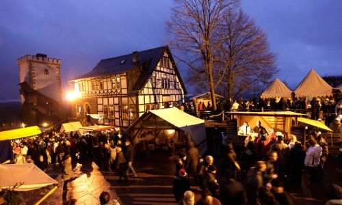 Weihnachtsmarkt auf der Wartburg