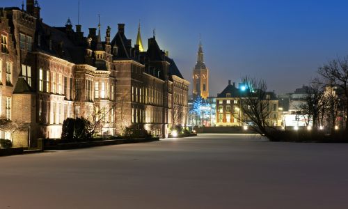 Den Haag im Winter