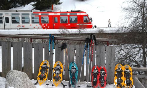 Mont Blanc Express im Winter