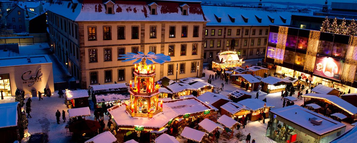 Zu Nikolaus: Weihnachtsmarkt in der Sternenstadt Fulda